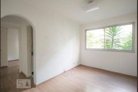 Sala de apartamento à venda com 1 quarto, 50m² em Indianópolis, São Paulo