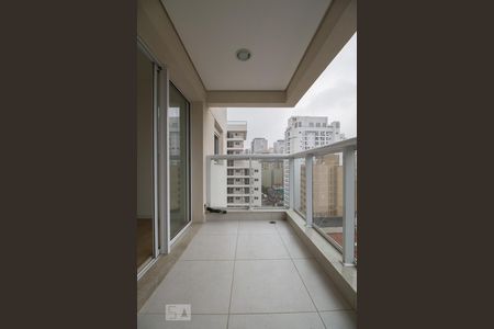 Varanda de apartamento à venda com 1 quarto, 34m² em Consolação, São Paulo