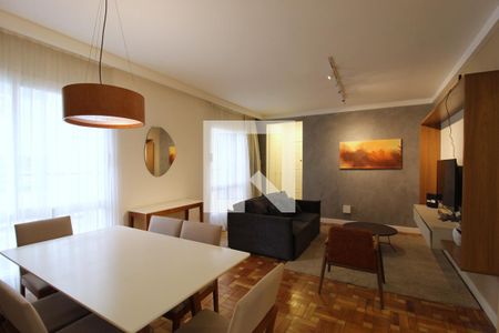 Apartamento para alugar com 123m², 2 quartos e 1 vagaSala