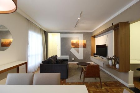 Apartamento para alugar com 123m², 2 quartos e 1 vagaSala