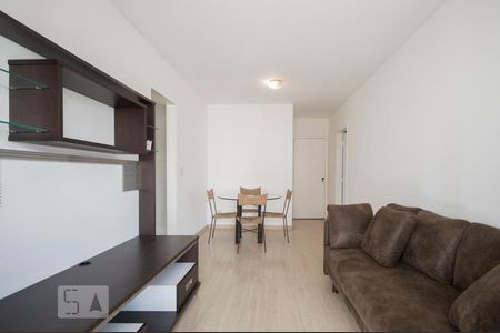 Sala de apartamento para alugar com 1 quarto, 50m² em Brooklin Paulista, São Paulo