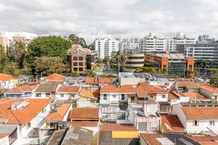 Vista varanda de apartamento à venda com 3 quartos, 100m² em Chácara Santo Antônio (zona Sul), São Paulo