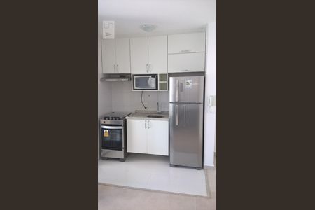 Cozinha  de apartamento para alugar com 1 quarto, 34m² em Consolação, São Paulo