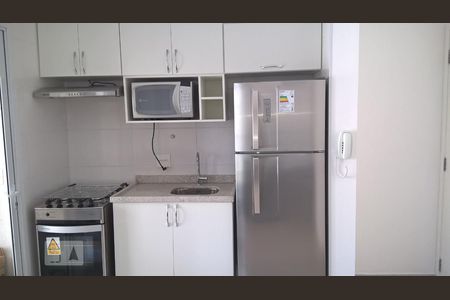 Cozinha  de apartamento para alugar com 1 quarto, 34m² em Consolação, São Paulo