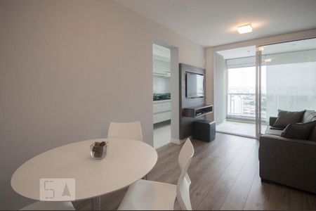 Sala de apartamento para alugar com 1 quarto, 45m² em Brooklin Paulista, São Paulo