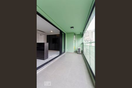 Varanda de apartamento para alugar com 1 quarto, 50m² em Bela Vista, São Paulo