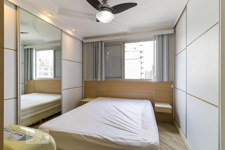 Quarto da suíte de kitnet/studio para alugar com 1 quarto, 51m² em Centro, Campinas