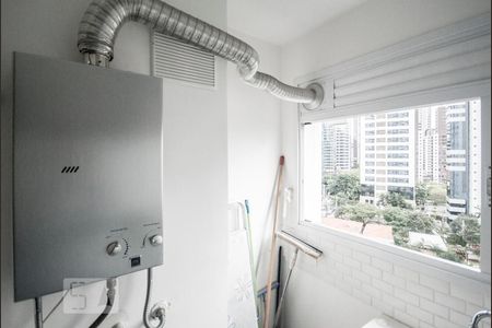 Detalhe Área Serviço de apartamento à venda com 1 quarto, 53m² em Cidade Monções, São Paulo