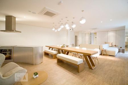 Salão de festas de kitnet/studio para alugar com 1 quarto, 32m² em Brooklin Paulista, São Paulo