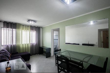 Sala de apartamento à venda com 2 quartos, 64m² em Jardim Petrópolis, São Paulo