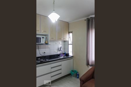 Sala - cozinha de apartamento para alugar com 1 quarto, 35m² em Bela Vista, São Paulo