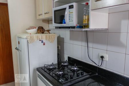 Sala - cozinha de apartamento para alugar com 1 quarto, 35m² em Bela Vista, São Paulo