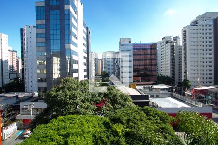 Vista de apartamento para alugar com 1 quarto, 40m² em Indianópolis, São Paulo