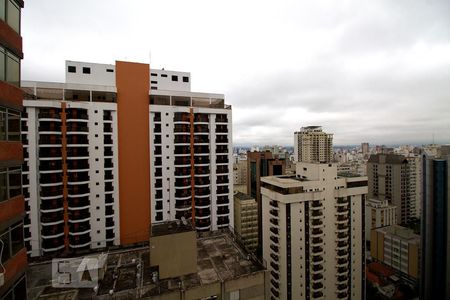 Vista do quarto de apartamento para alugar com 1 quarto, 67m² em Cerqueira César, São Paulo