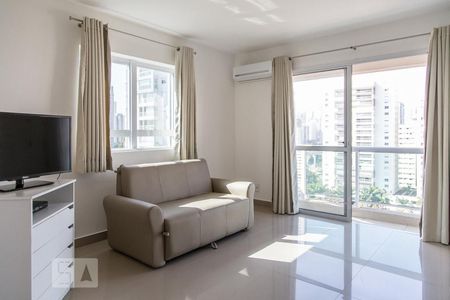 Suite de apartamento para alugar com 1 quarto, 51m² em Brooklin Paulista, São Paulo