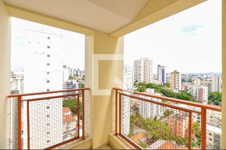 Varanda da Suíte de apartamento para alugar com 1 quarto, 44m² em Vila Pompéia, São Paulo