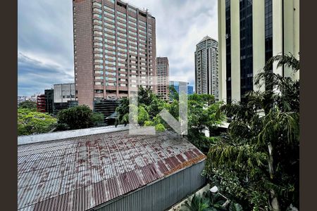 Vista da Sala de apartamento para alugar com 3 quartos, 110m² em Cidade Monções, São Paulo