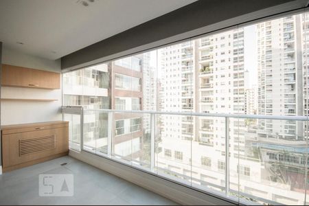 Sacada/Sala de apartamento para alugar com 1 quarto, 50m² em Campo Belo, São Paulo