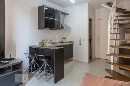Sala de apartamento à venda com 1 quarto, 54m² em Cidade Monções, São Paulo