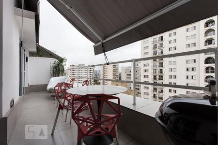 Varanda de apartamento à venda com 1 quarto, 75m² em Perdizes, São Paulo