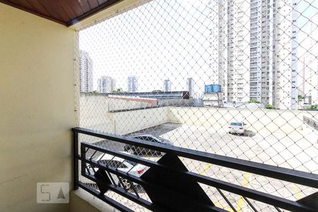 Varanda da Sala de apartamento à venda com 2 quartos, 60m² em Chácara Santo Antônio (zona Leste), São Paulo