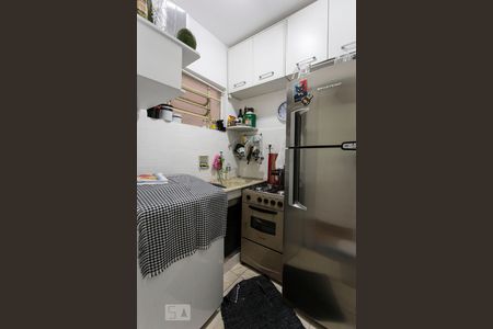 Cozinha de apartamento para alugar com 1 quarto, 38m² em Vila Buarque, São Paulo