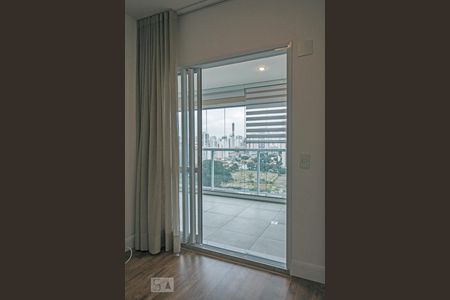 Porta Balcão da Sala para a Varanda de apartamento à venda com 1 quarto, 51m² em Vila Gertrudes, São Paulo