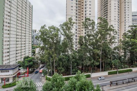 Vista Sala de apartamento para alugar com 1 quarto, 37m² em Campo Belo, São Paulo