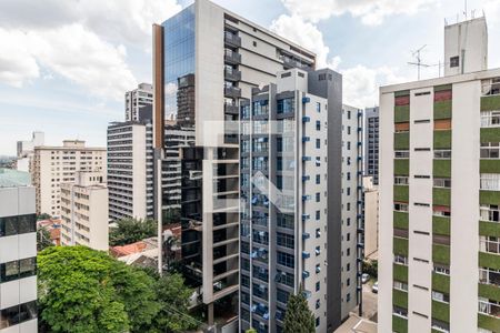 Vista de apartamento à venda com 3 quartos, 123m² em Cerqueira César, São Paulo