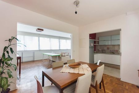 Sala de jantar de apartamento para alugar com 3 quartos, 140m² em Santa Cecília, São Paulo