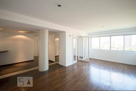 Sala de apartamento para alugar com 3 quartos, 119m² em Cidade Monções, São Paulo