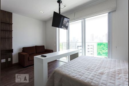 Sala/Quarto de kitnet/studio para alugar com 1 quarto, 30m² em Perdizes, São Paulo