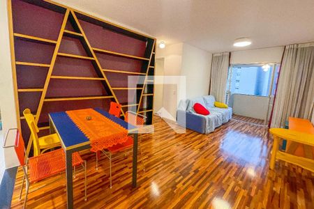 Sala de apartamento para alugar com 1 quarto, 58m² em Pinheiros, São Paulo