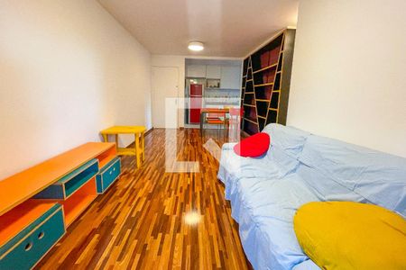 Sala de apartamento para alugar com 1 quarto, 58m² em Pinheiros, São Paulo