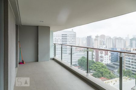 Varanda de apartamento para alugar com 1 quarto, 80m² em Vila Nova Conceição, São Paulo