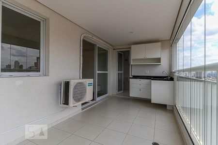 Varanda gourmet  de apartamento para alugar com 2 quartos, 72m² em Vila Prudente, São Paulo