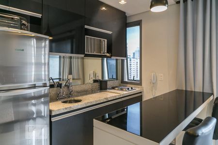 Cozinha de kitnet/studio à venda com 1 quarto, 35m² em Vila Olímpia, São Paulo