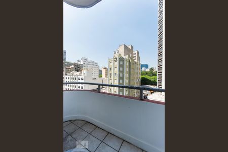 Sacada de apartamento à venda com 1 quarto, 90m² em República, São Paulo