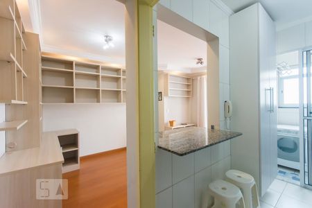 Cozinha/Sala de apartamento para alugar com 2 quartos, 46m² em Bom Retiro, São Paulo