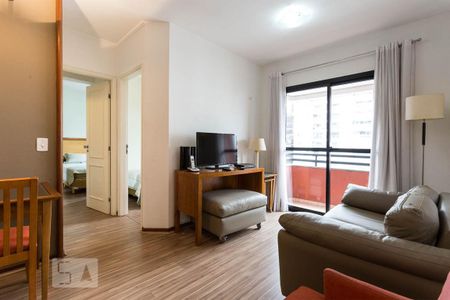 Sala de apartamento à venda com 2 quartos, 58m² em Cidade Monções, São Paulo