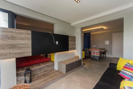 Sala de apartamento para alugar com 1 quarto, 57m² em Bela Vista, São Paulo