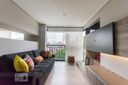 Sala de apartamento para alugar com 1 quarto, 57m² em Bela Vista, São Paulo