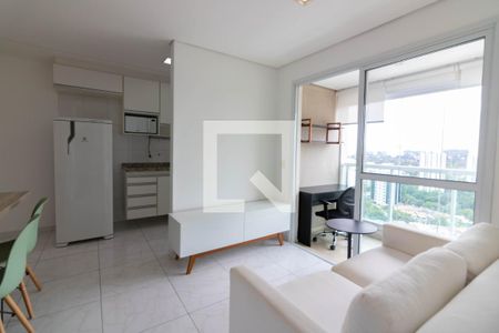 Sala  de apartamento para alugar com 1 quarto, 38m² em Vila Cruzeiro, São Paulo