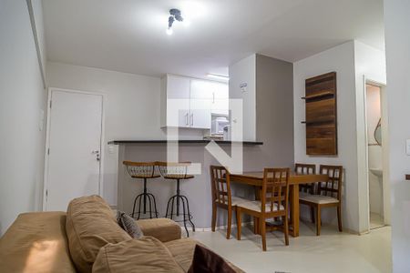 Sala de apartamento para alugar com 2 quartos, 52m² em Chácara Inglesa, São Paulo