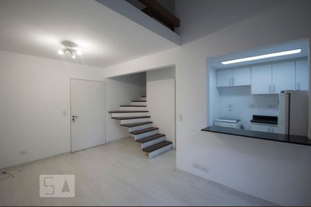 Sala/Acesso de apartamento para alugar com 1 quarto, 55m² em Brooklin Paulista, São Paulo