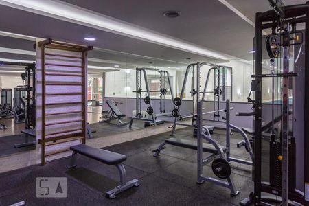 Studio para alugar com 49m², 1 quarto e 1 vaga Studio para alugar com 49m², 1 quarto e 1 vagaAcademia