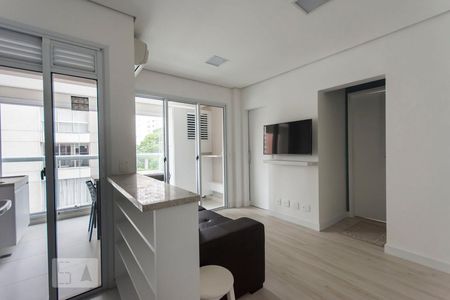 Cozinha/Sala de apartamento à venda com 1 quarto, 35m² em Perdizes, São Paulo