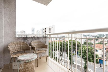 Varanda de apartamento à venda com 2 quartos, 63m² em Vila Alexandria, São Paulo