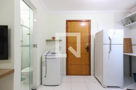 Sala, Quarto e Cozinha de kitnet/studio à venda com 1 quarto, 25m² em Jabaquara, São Paulo