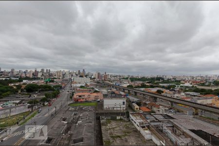 Vista da varanda de kitnet/studio à venda com 1 quarto, 21m² em Santana, São Paulo